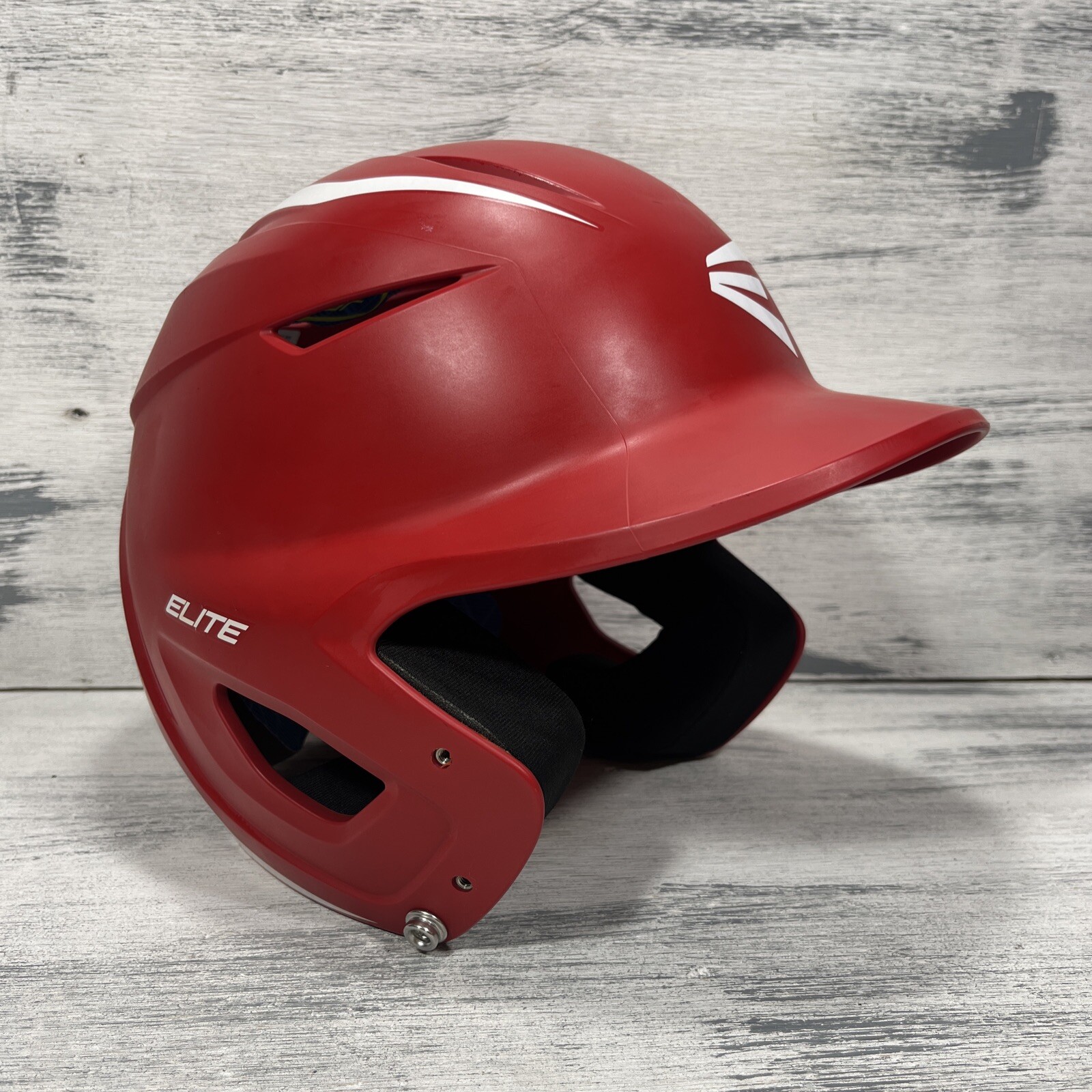 Easton Elite X Jr Baseball/Softball Batting Helmet Red 6 1/2- 7 1/8