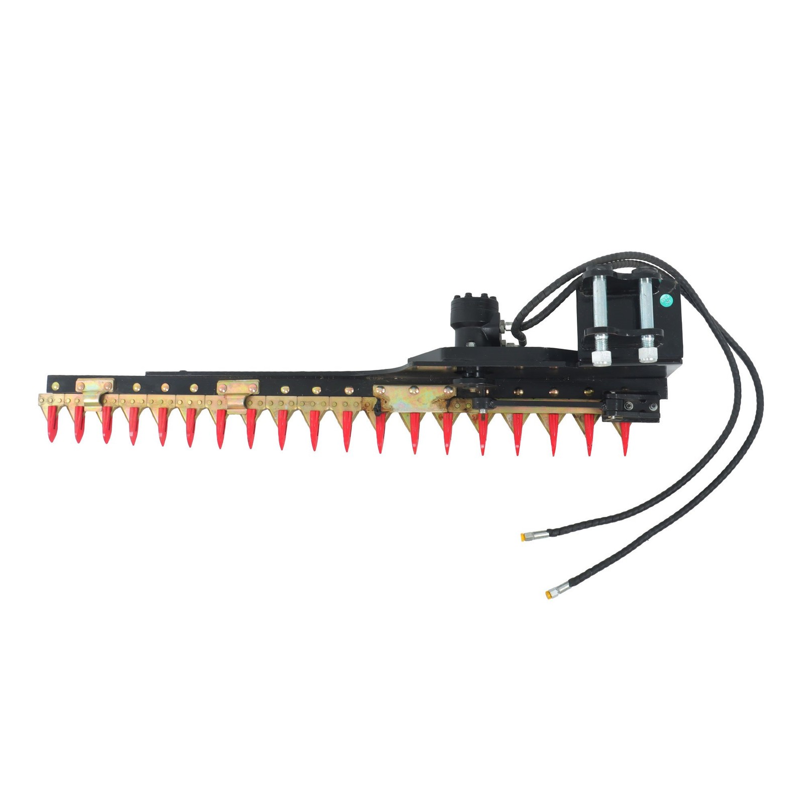 Mini Excavator Hedge Trimmer Hydraulic Grass Brush Cutter For 0.8-1.5Ton