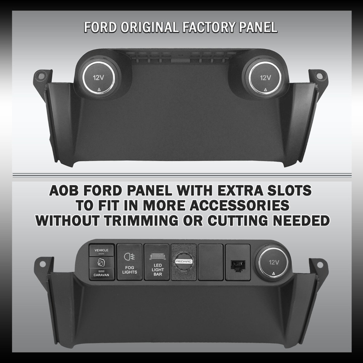 Switch Panel Switch holder for FORD Ranger PX2 PX MII PX3 PX MIII