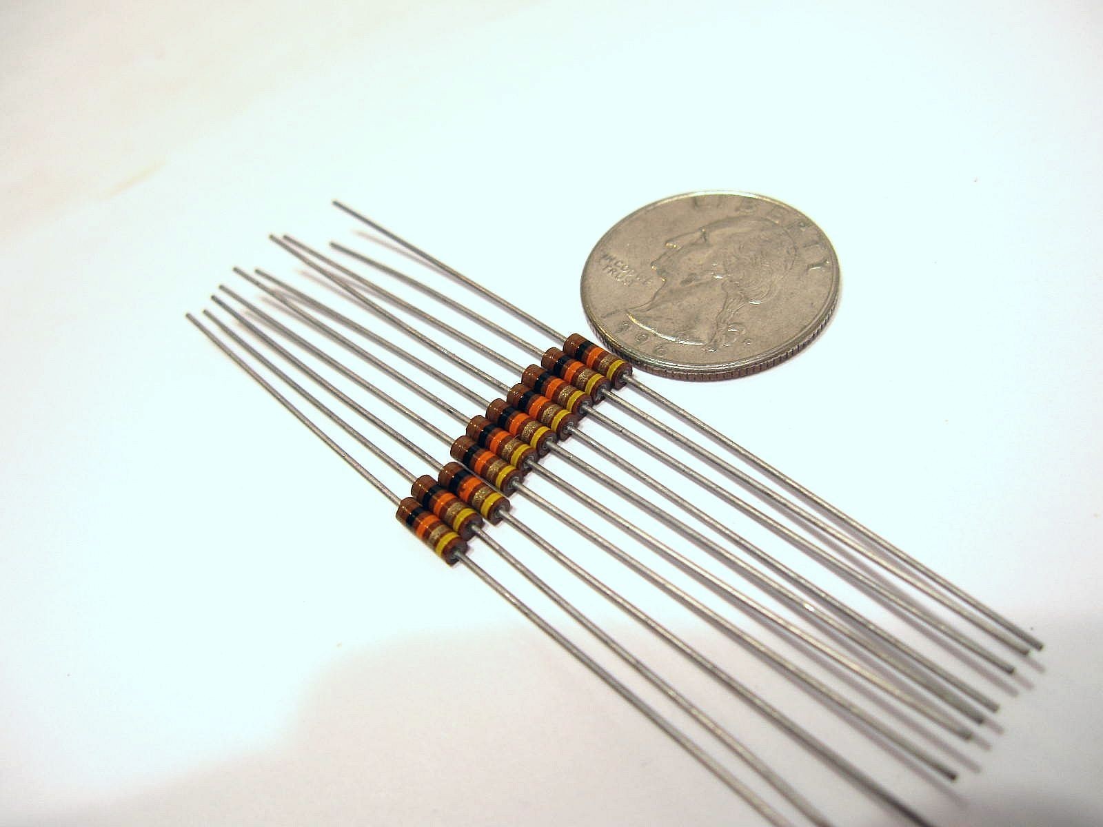 680 OHM 1/4 WATT 5% ALLEN BRADLEY QTY-20 TUBE AMP MIXER CARBON RESISTOR