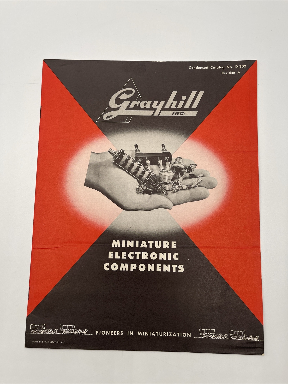 Grayhill Condensed Catalog D-202 Miniature Electronic Components 1958