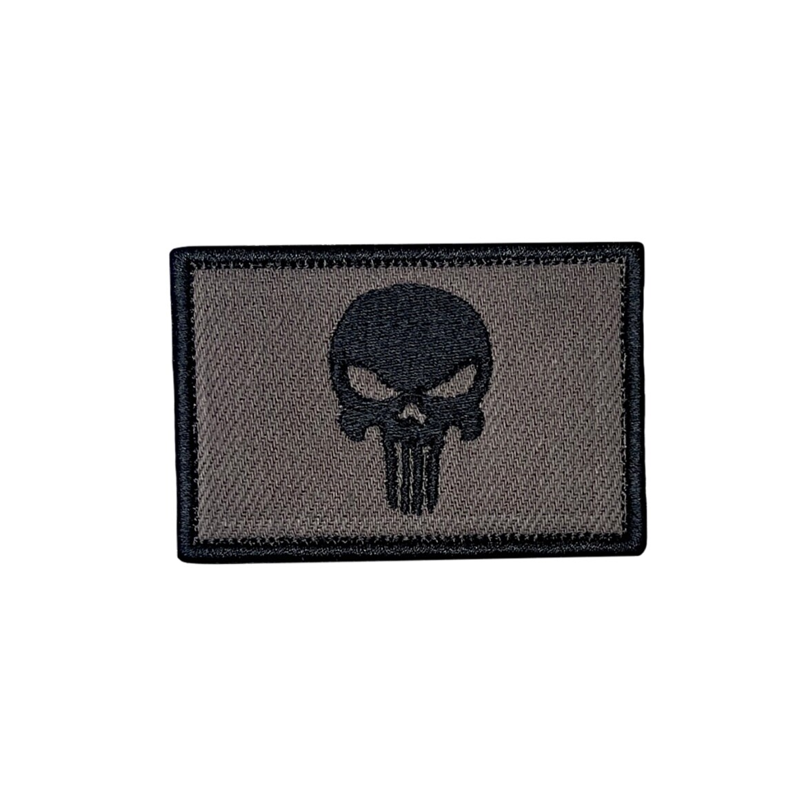 Punisher Skull Tactical Patch - Hook and Loop Morale Badge - 2X3