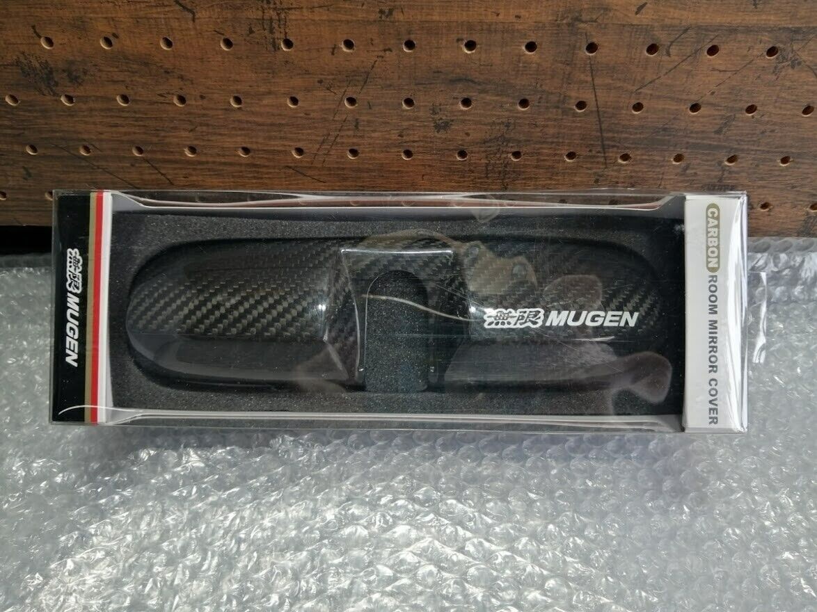 Honda MUGEN Carbon Room Mirror Covers 76450-XLY-K0S0 OEM JDM NEW Genuine Parts