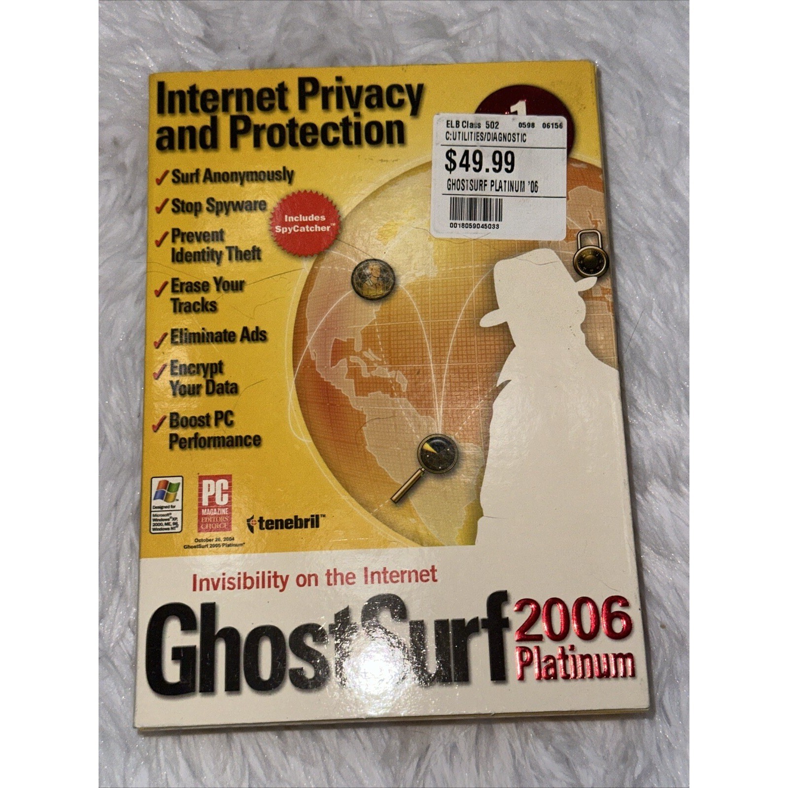Tenebril GhostSurf 2006 Platinum Internet Privacy Protection PC Software