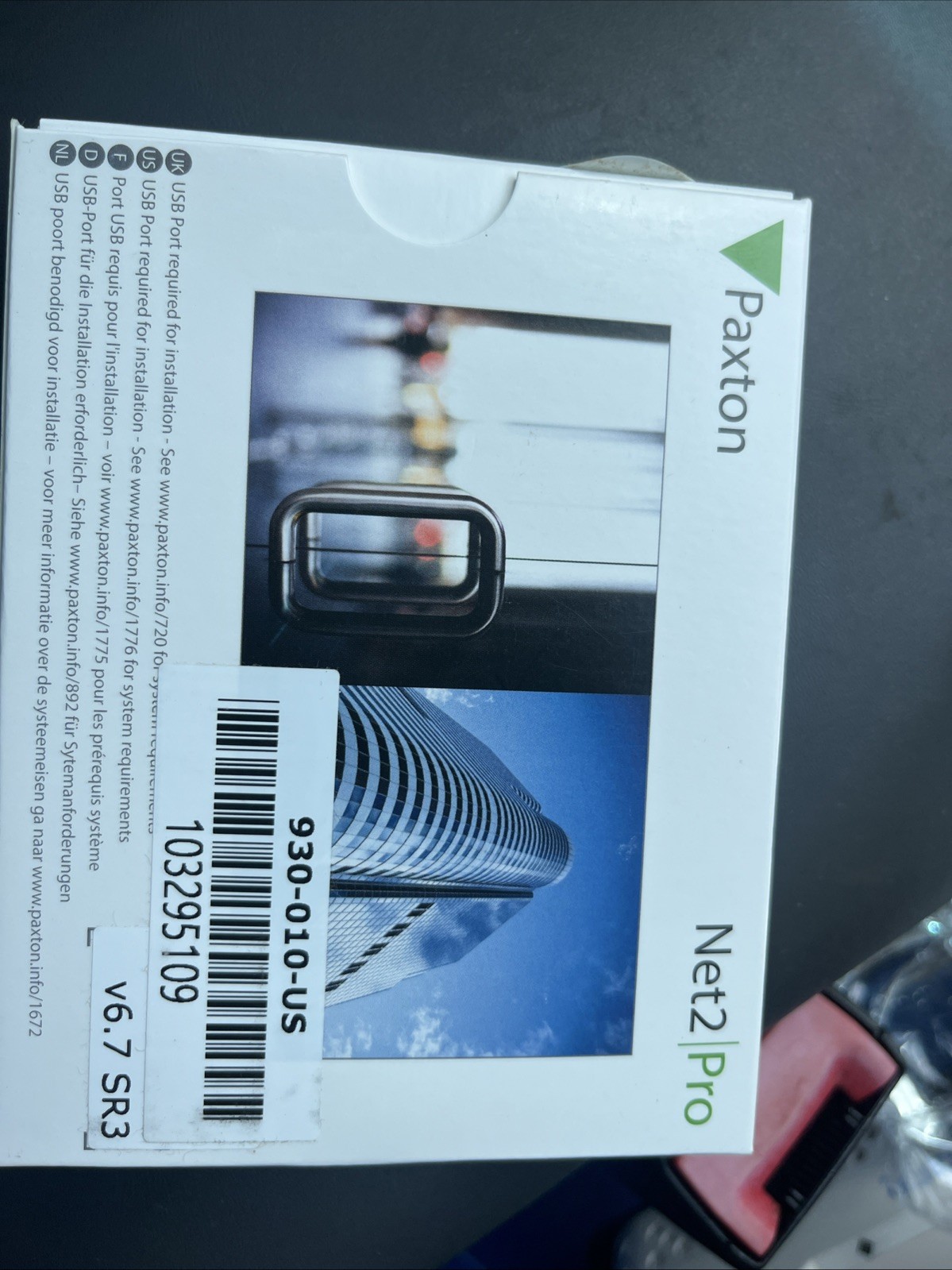 Paxton Access 930-010-US Net2 Pro Software on USB V6.7 SR3 Sealed