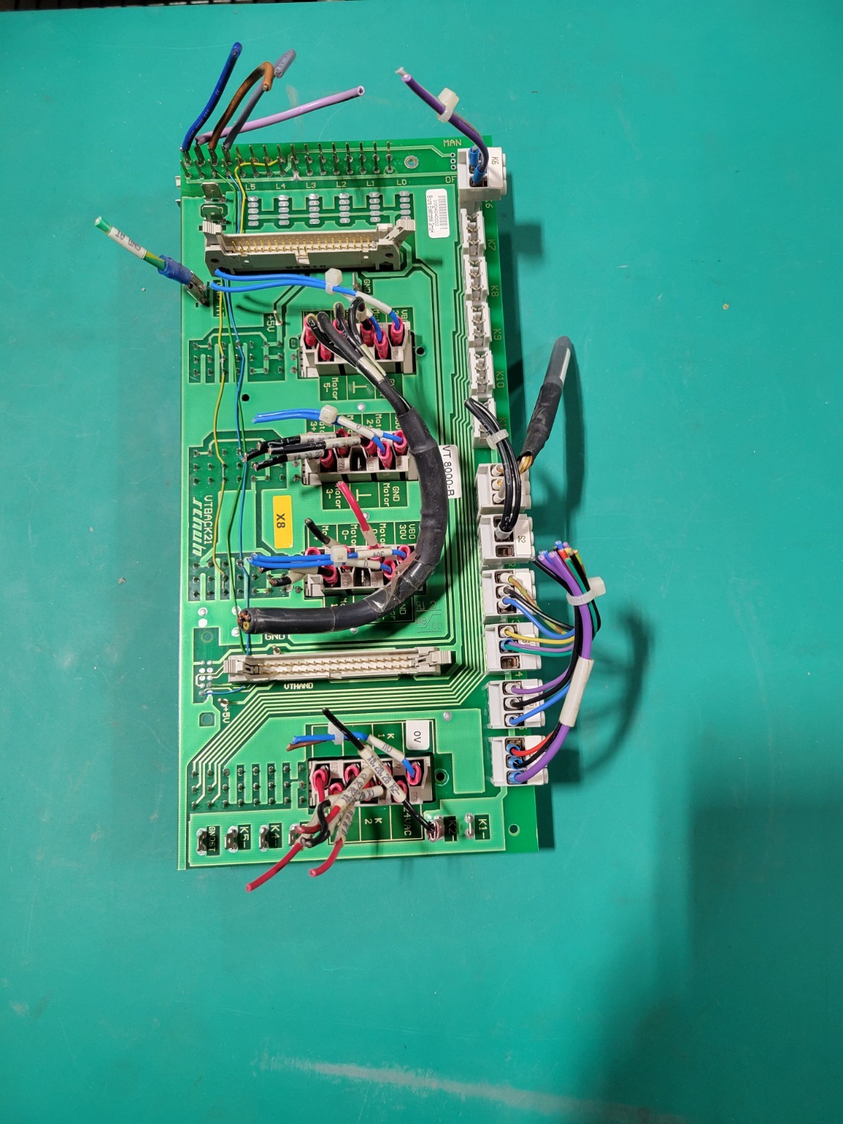 OrboTech VT-9300 Schuh VTBACK21 Backplane Board