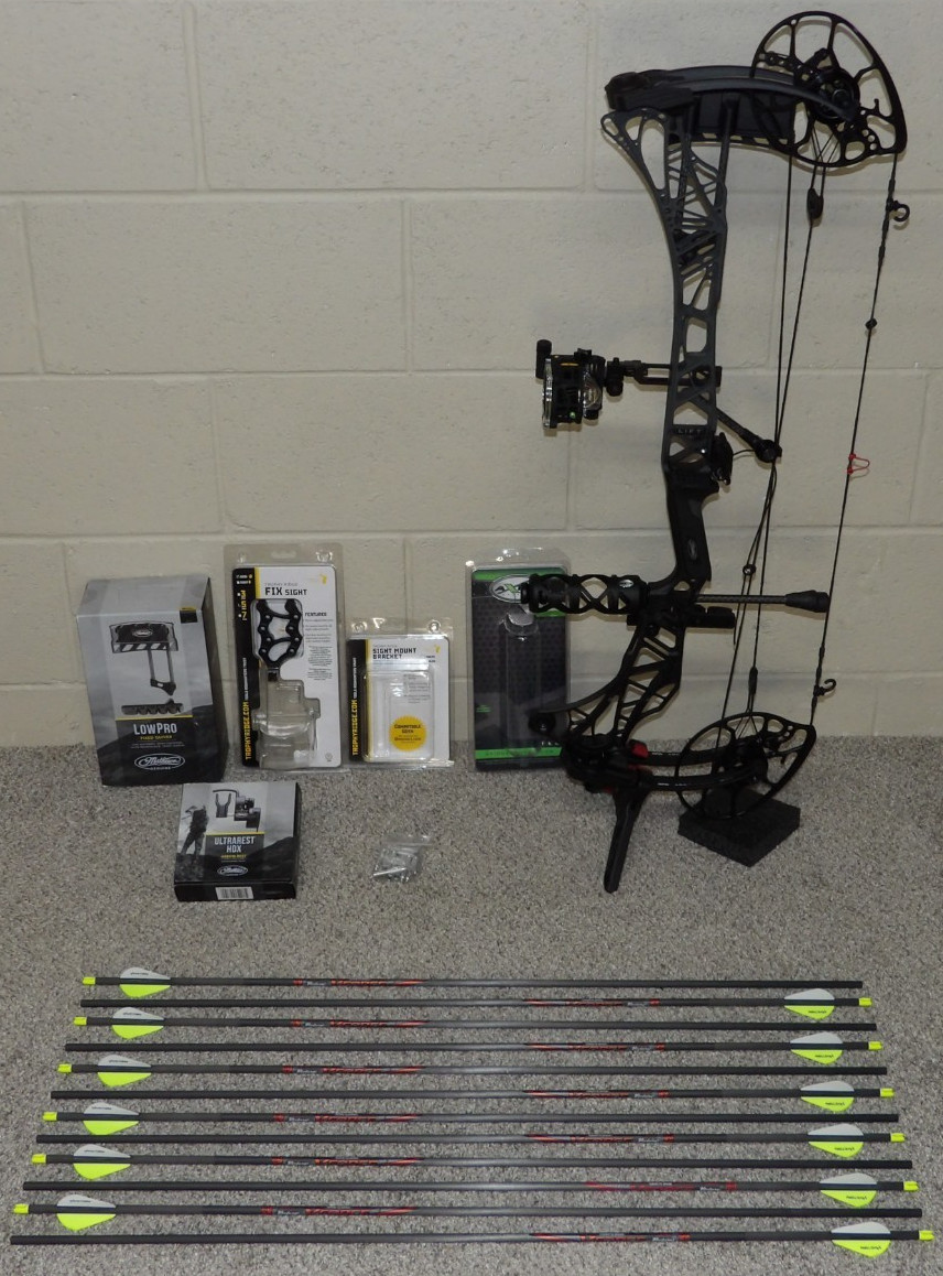 Loaded Mathews Lift X 29.5 Bow Package - Shale Fade to Black-Many DL/W- LiftX