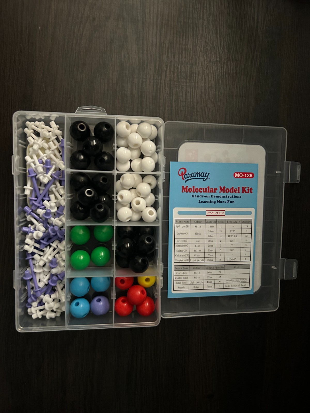 molecular model kit - organic chemistry