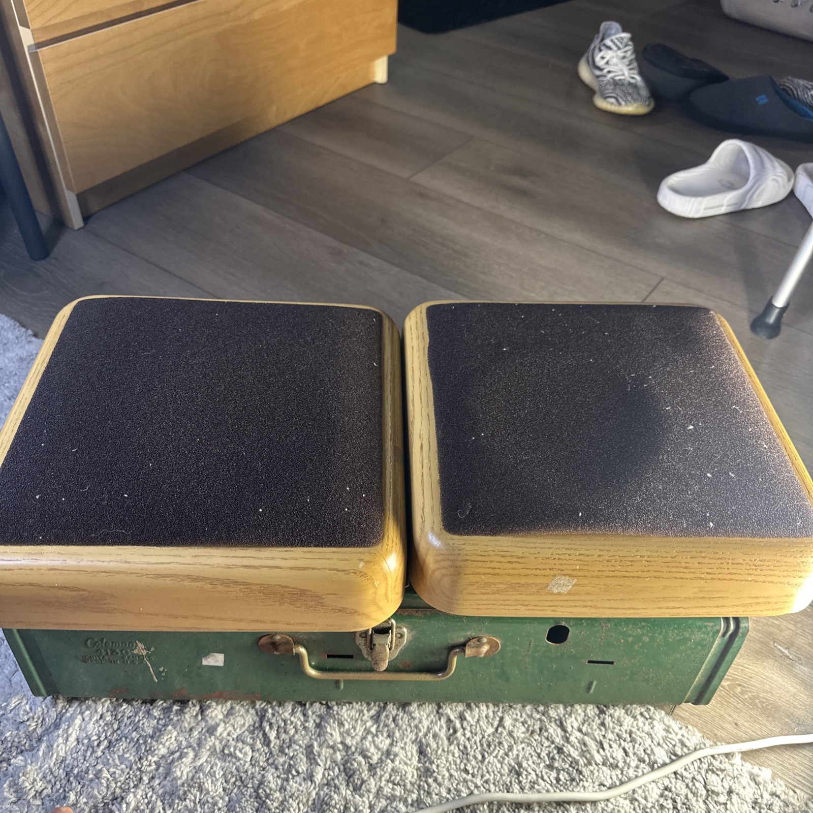 Used Clean Pair Cizek SW-1 Sound Window Vintage Bookshelf Speakers