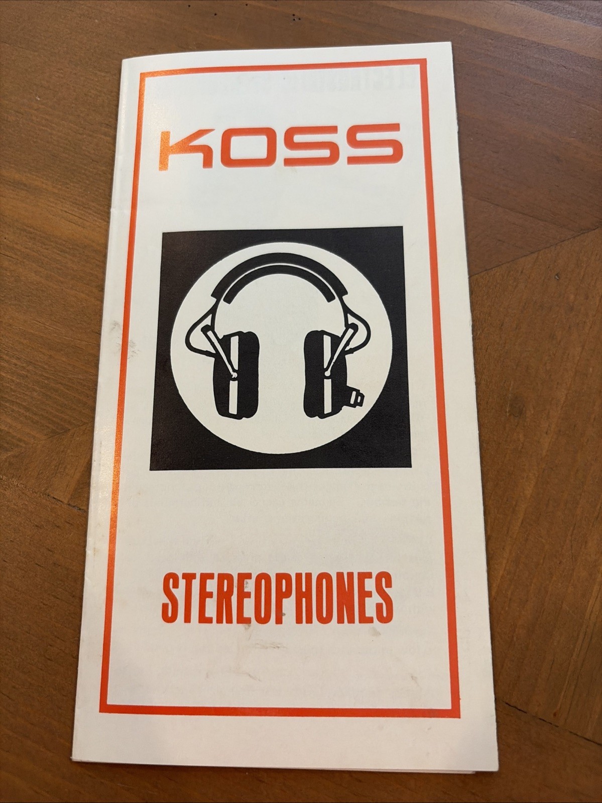 Koss Stereo phones Catalog (10pages)