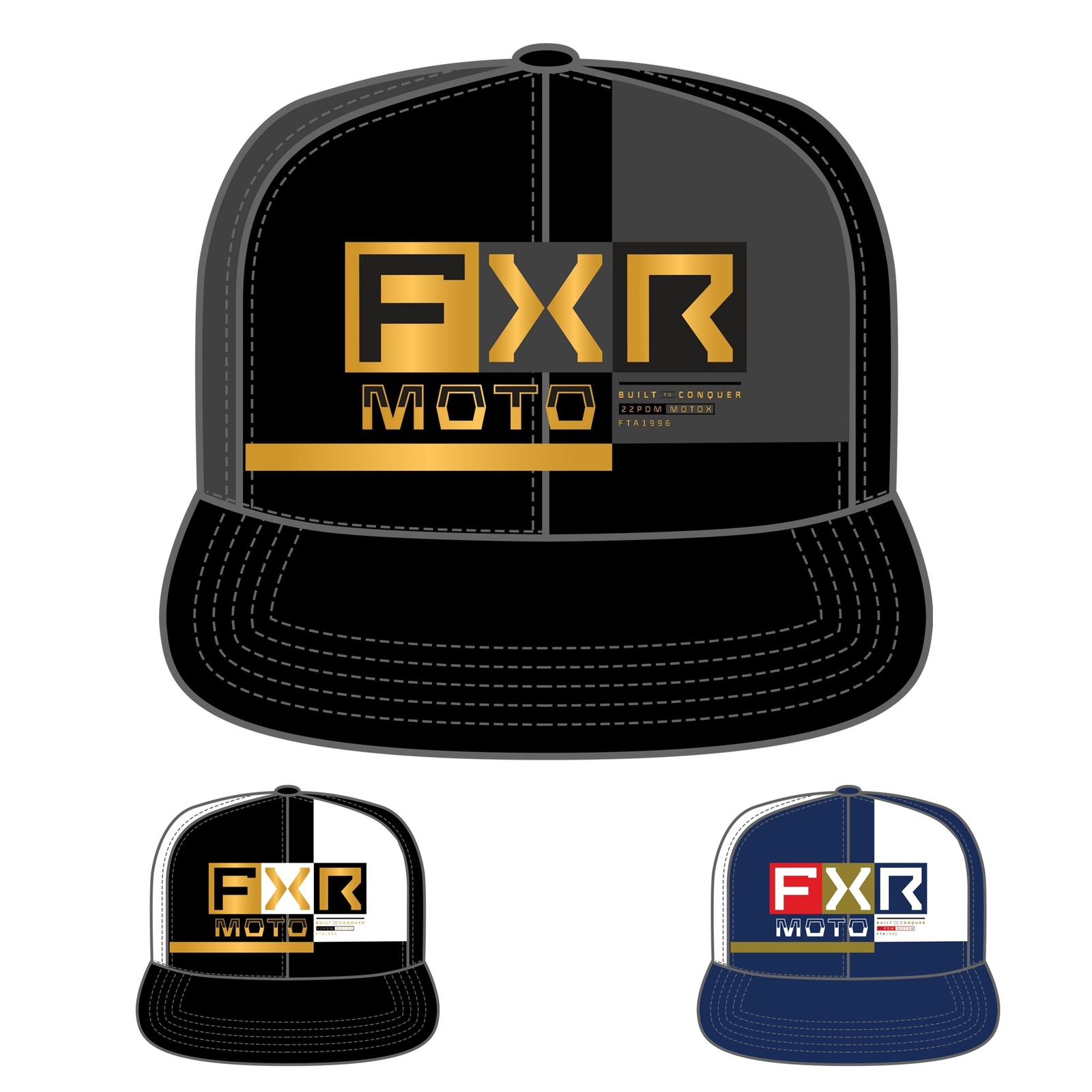 FXR Rhombus Snapback Hat