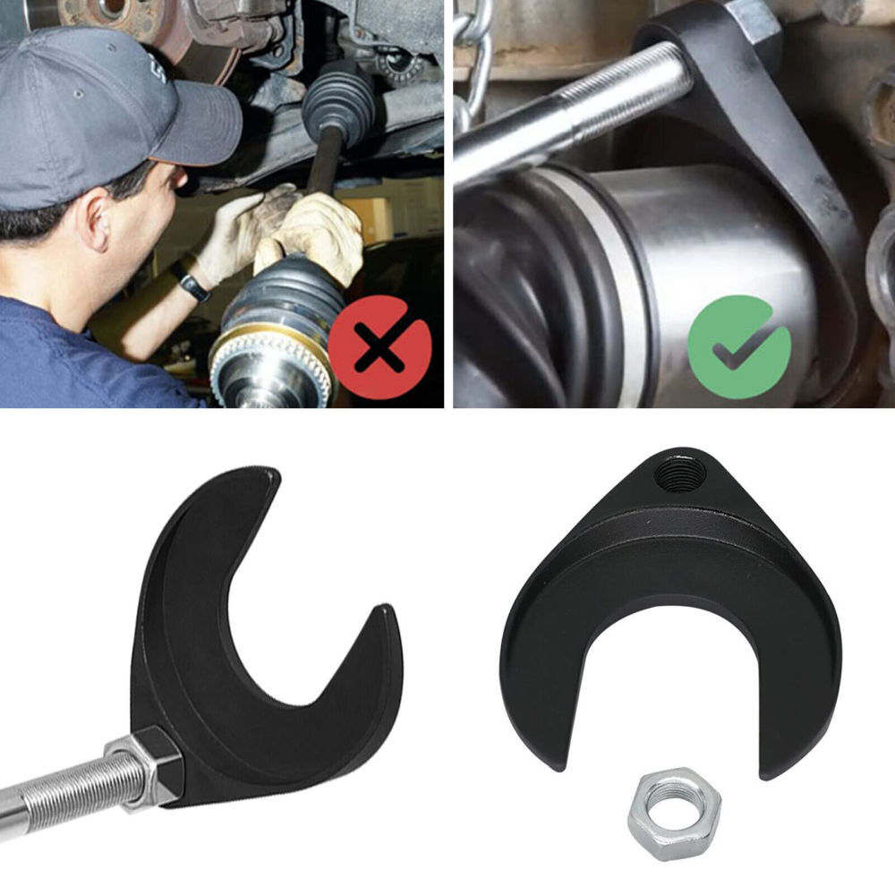 Front Wheel Drive Axle Removal Tool and Nut CV Joint Puller Slide Hammer Adapter