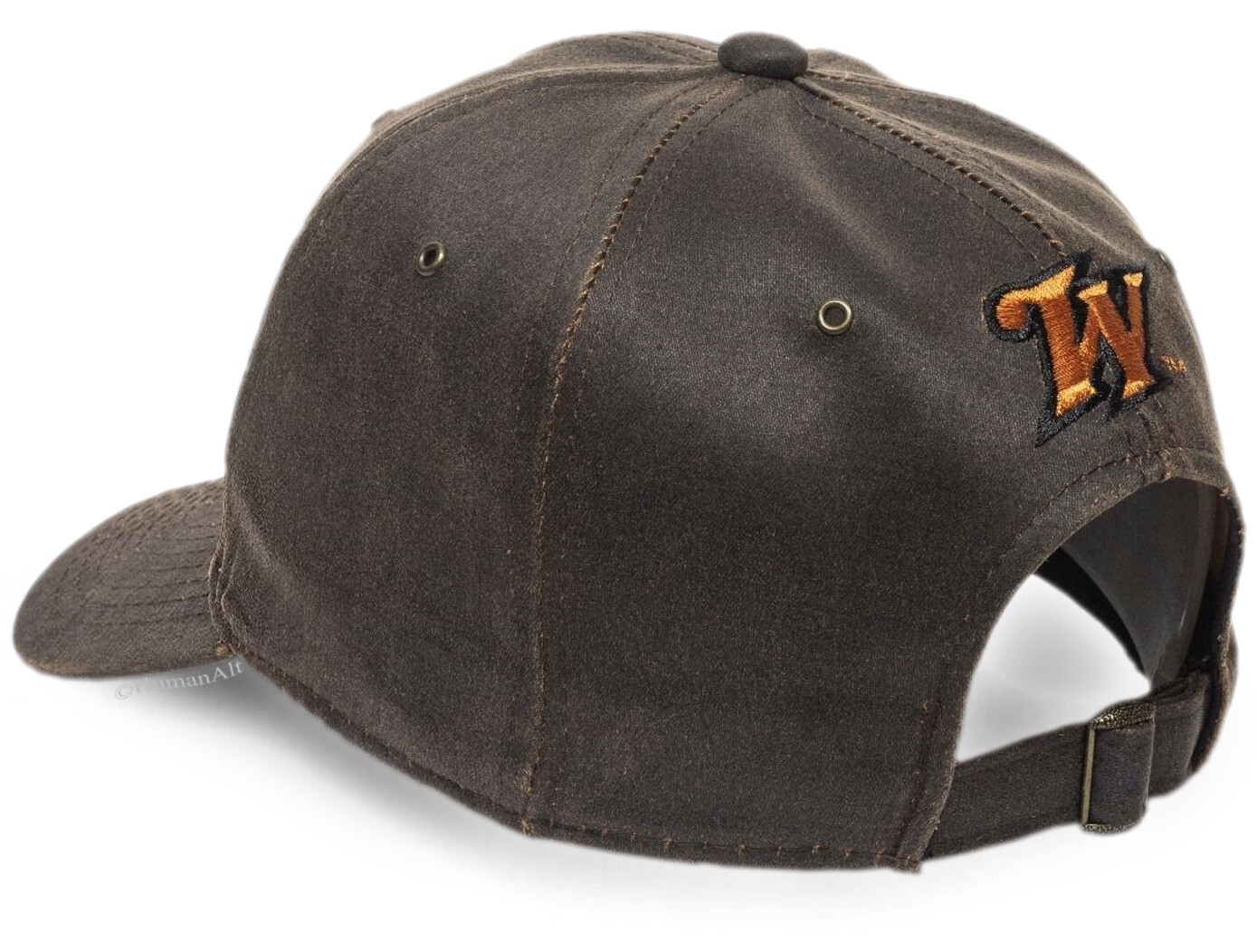 Winchester Dark Brown Weathered Cotton Cap