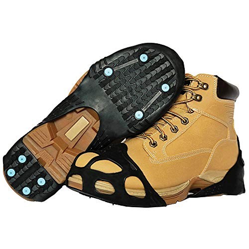All Purpose Ice Traction Device, Rubber, L (Men's 10 -14) Extra Cleats