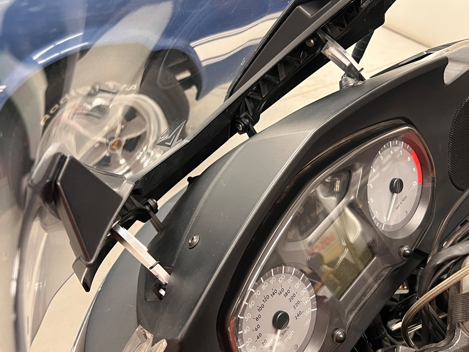 2005-2013 BMW R1200RT Windshield Arms, pair (Right and Left)