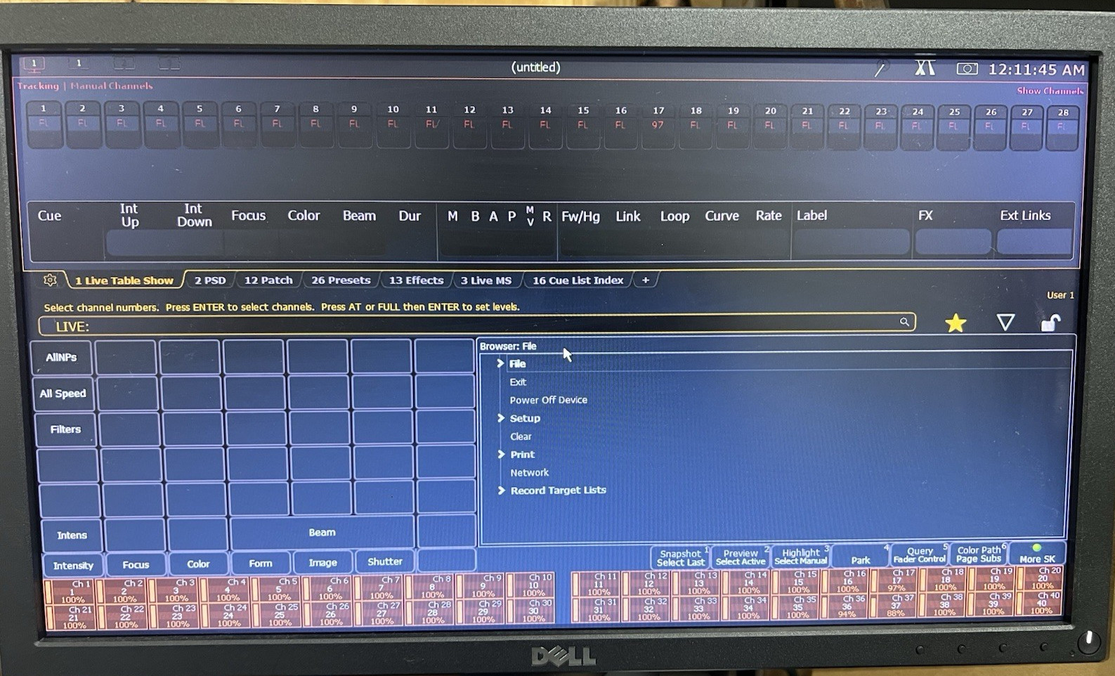 ETC Element Lighting Console 40 Channel CM2