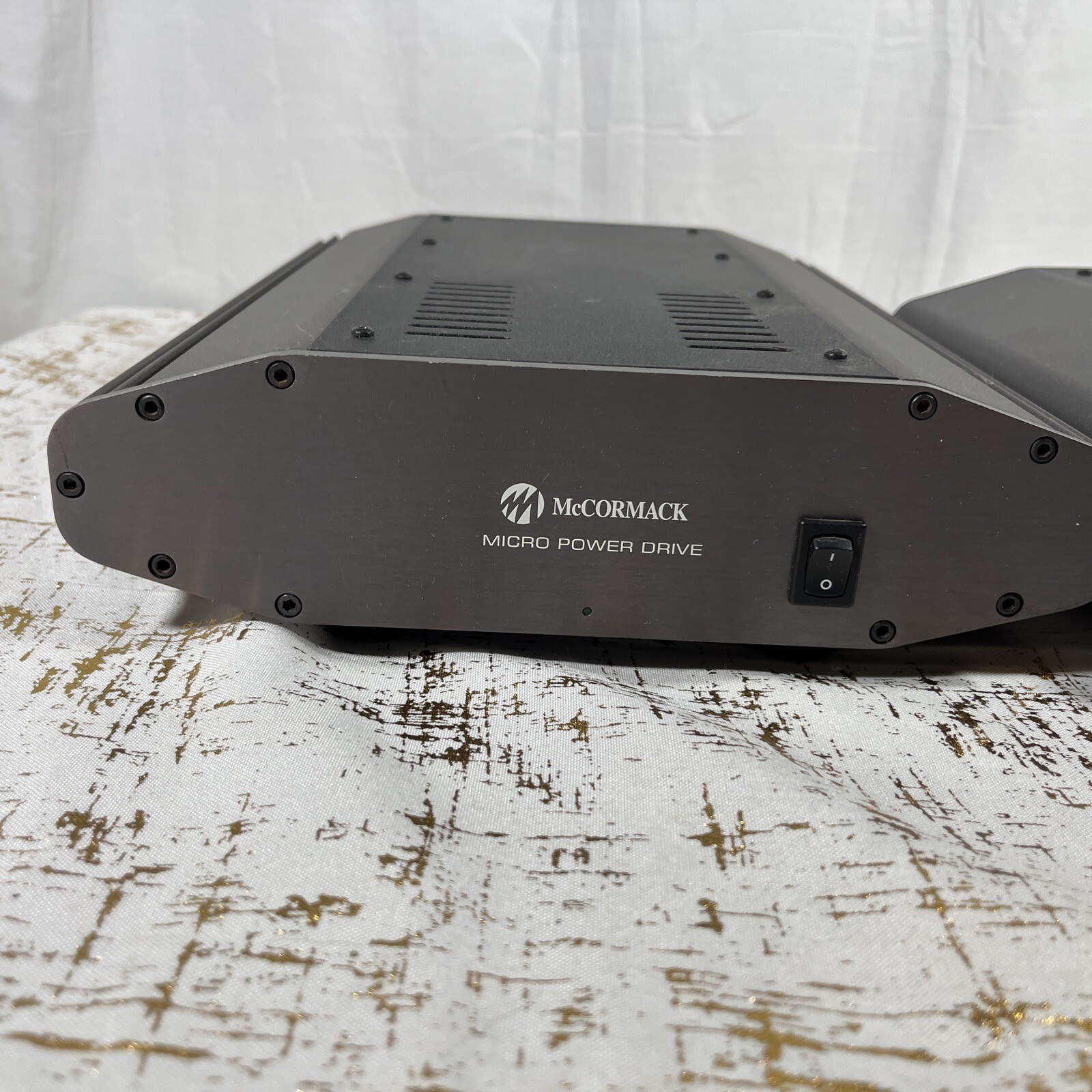 2 Pc Set McCormick Micro Line Drive Power Drive Amp Preamp Rare Audiophile VTG