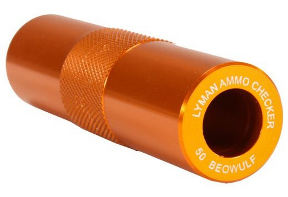 Lyman Ammo Checker Single Caliber For .50 Beowulf Caliber Solid Aluminum 7833028