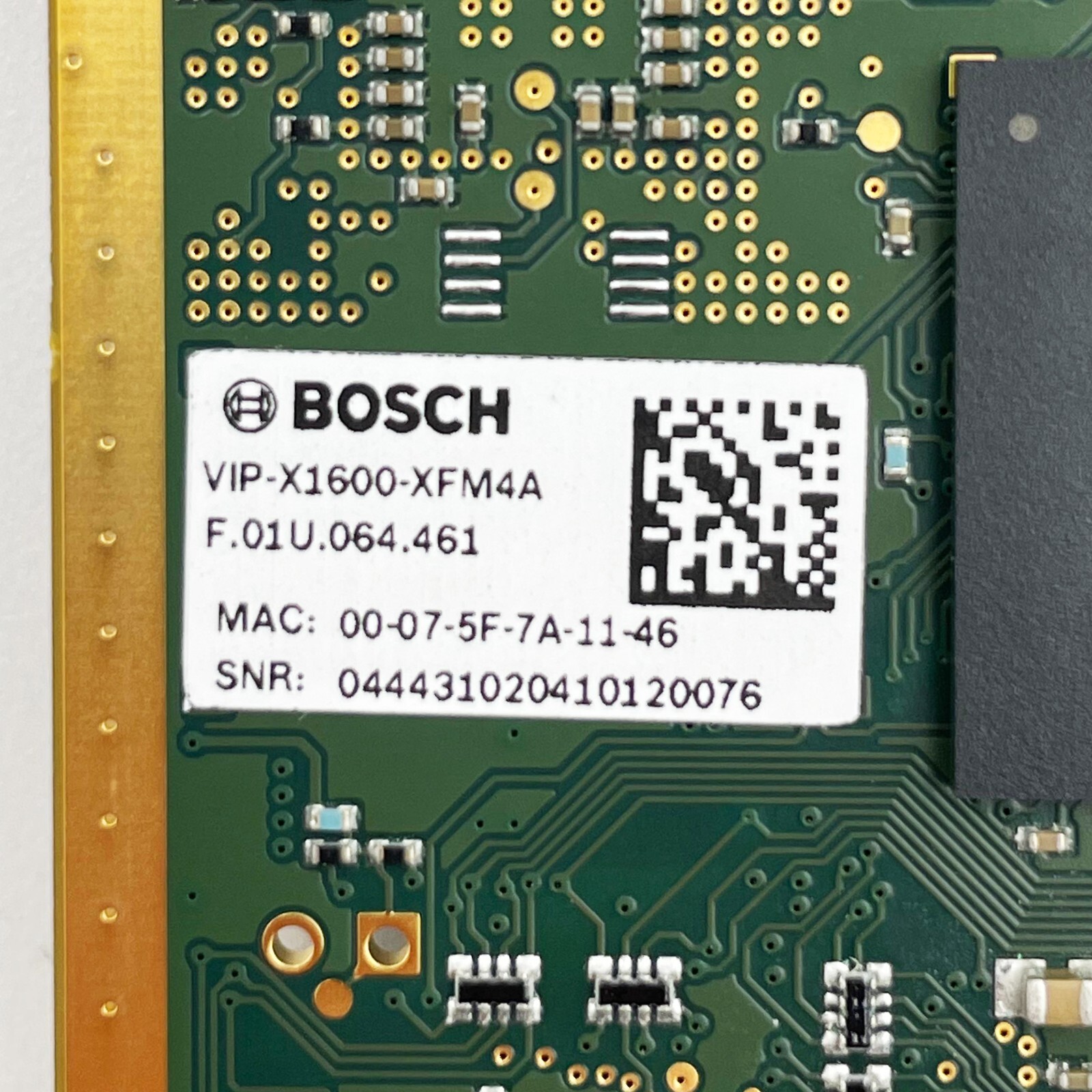 BOSCH VIP-X1600-XFM4A 4 Channel CCTV Video Encoder Module