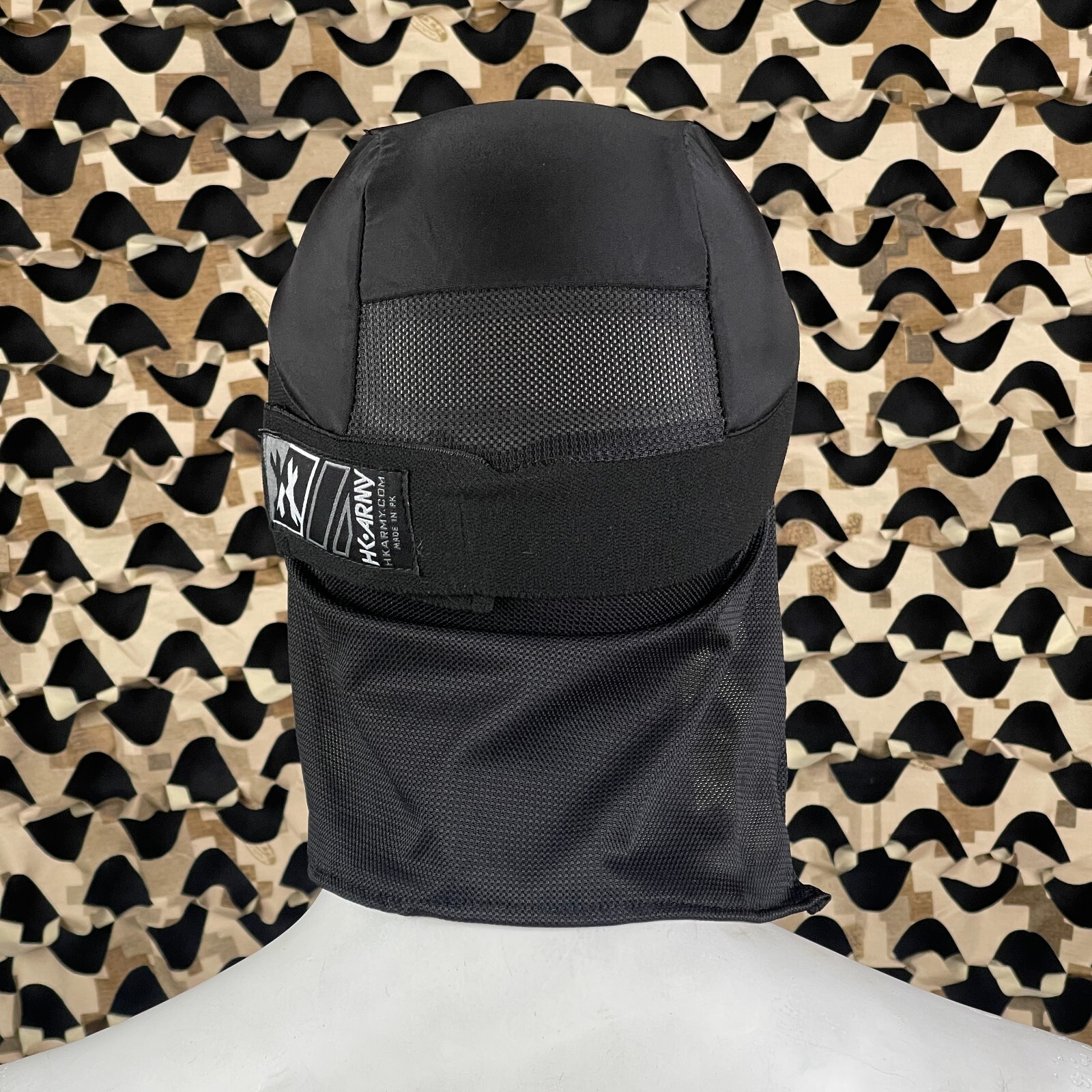 NEW HK Army Skull Wrap - Black/Black