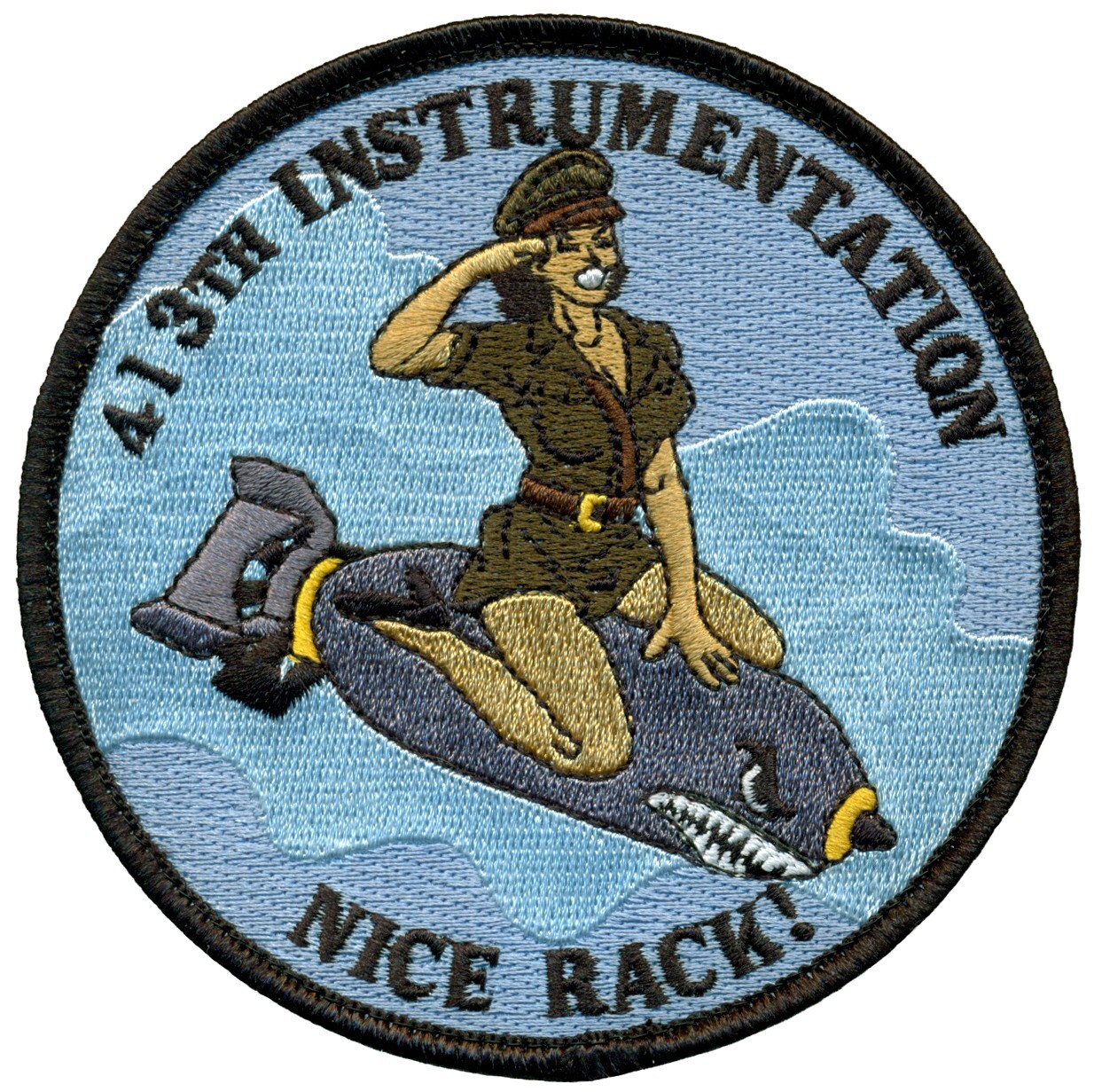 USAF  413th FLIGHT TEST SQUADRON – INSTRUMENTATION - PATCH