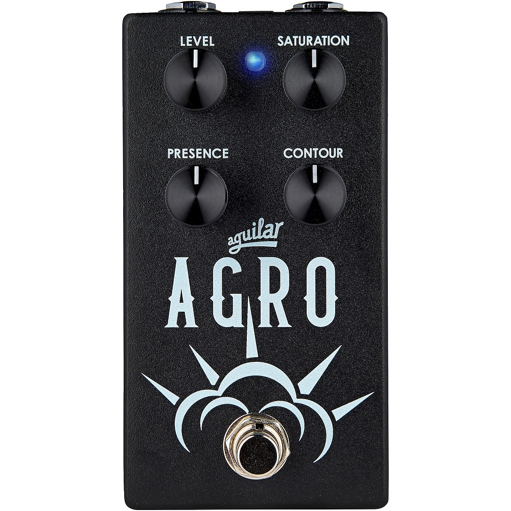Aguilar AGRO Bass Overdrive Effects Pedal Black