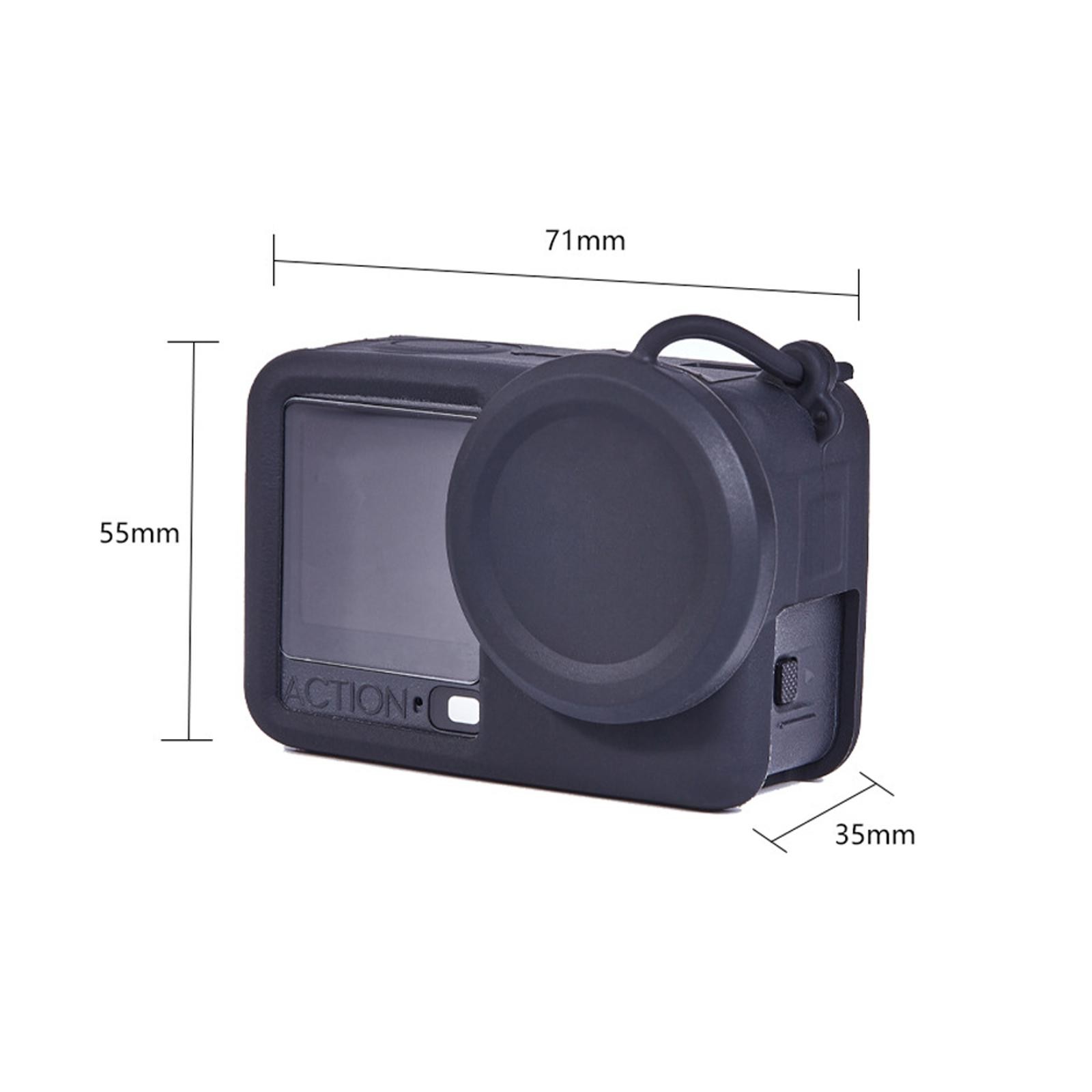 New Silicone Protective Cover Case for dji osmo action6 Camera Silicone Case