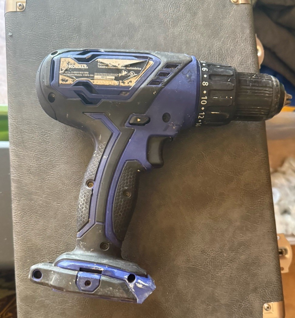 Kobalt K18PD-26A 18V 1/2” Cordless Drill Driver Tool Only Untested