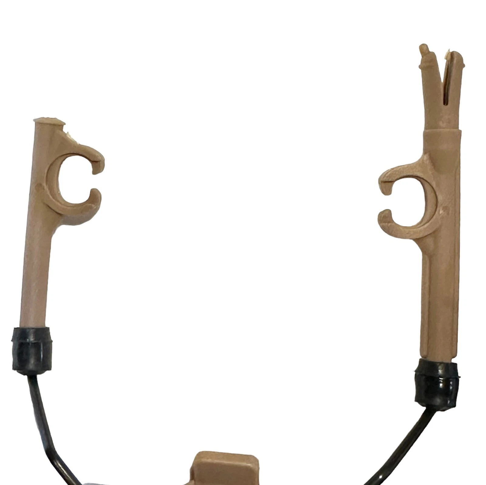 2PC Brown Helmet Adapters For Peltor Comtac Team Wendy 3.0 Rail Headset