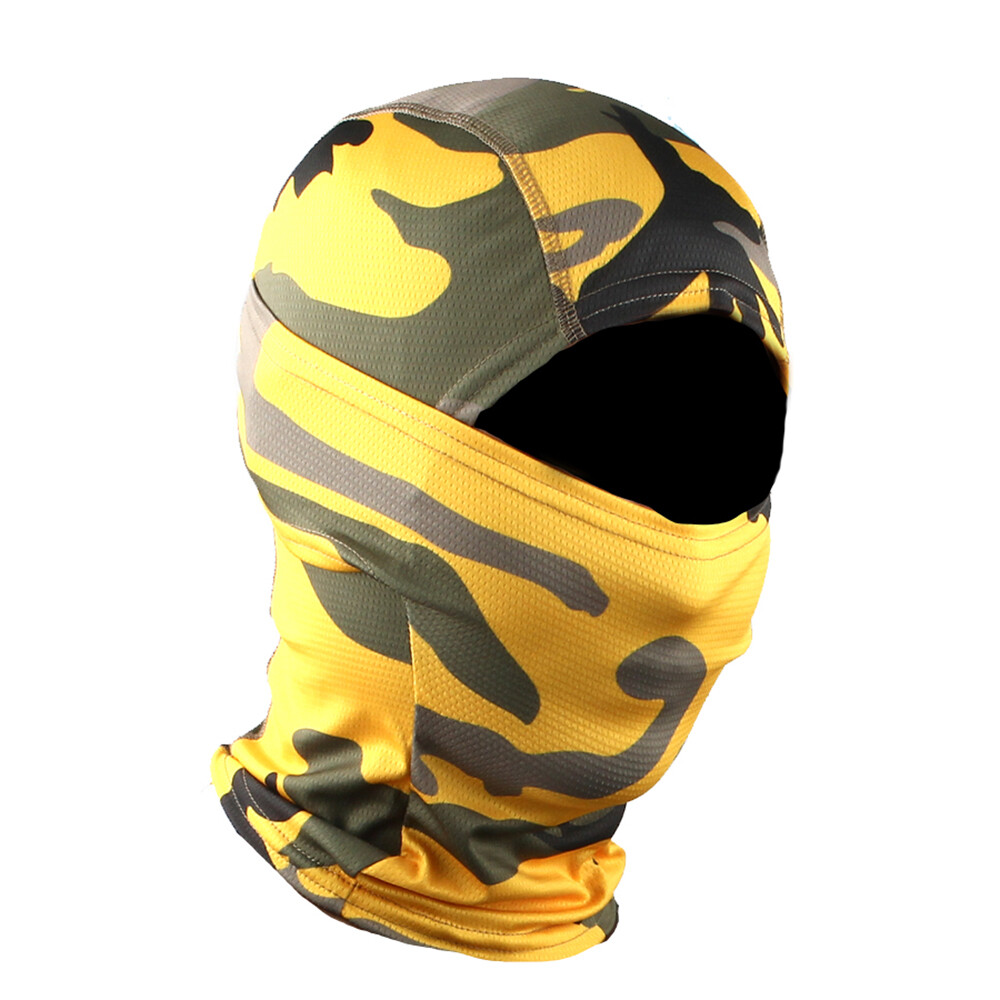 3Pack UV Protection Camo Balaclava Tactical Face Mask Ski Sun Hood for Men Women