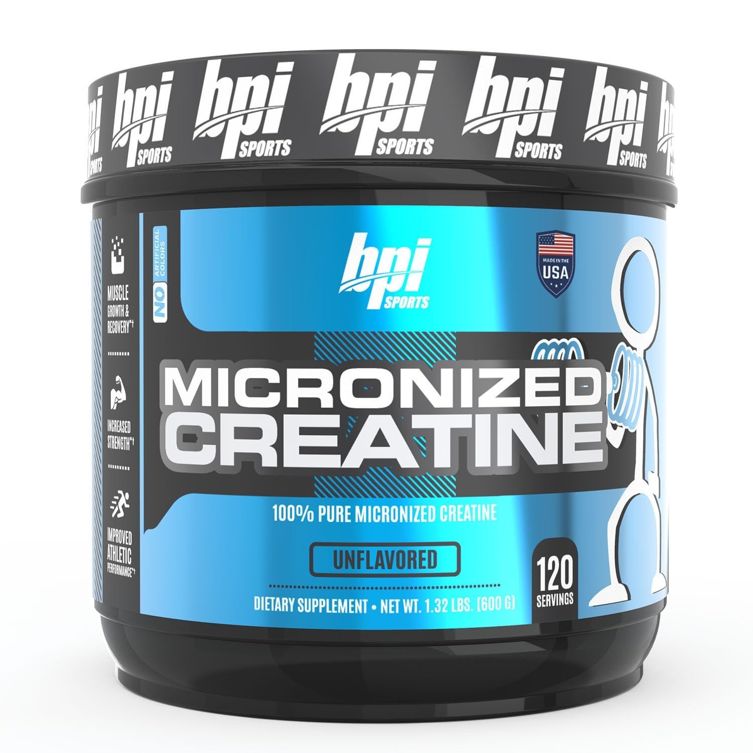 Micronized Creatine Powder - Boost Strength & Endurance - Lean Muscle Growth - 1