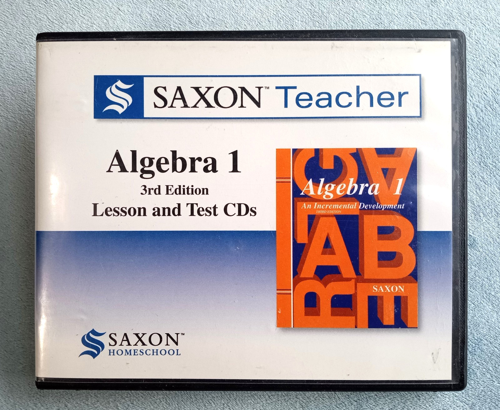 Saxon Teacher: Algebra 1  ~Lessons & Test CDs 3rd Ed 2009~ Homeschool Math Third