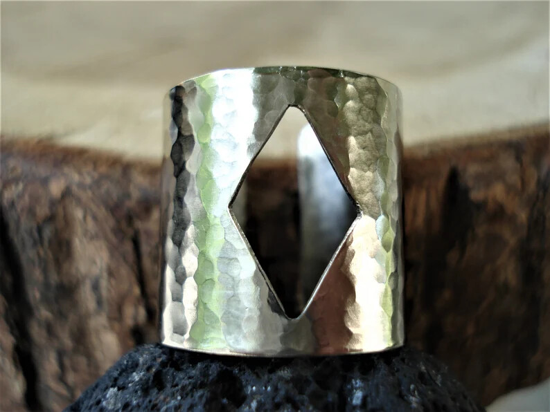 Silver Band with 925 Sterling Silver Band &Statement Ring Handmade Ring All size