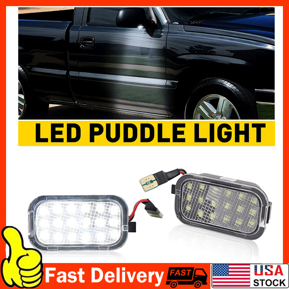 LED Side Mirror Puddle Light Assembly for 2007-2013 Cadillac Escalade EXT Base