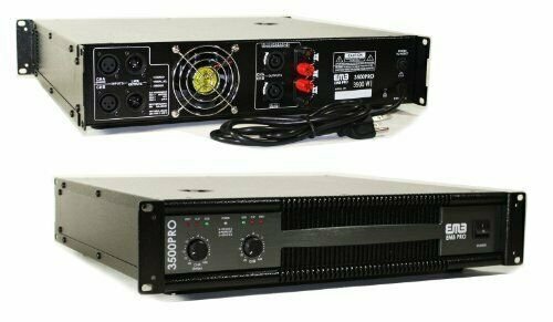 Professional 2 Channel 3500W  DJ PA Karoke Power Amplifier Signal out EMB EB3500