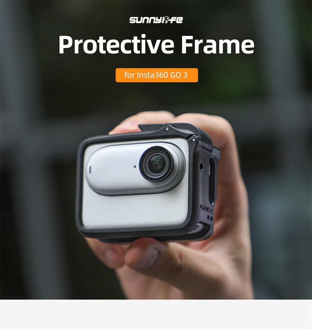 For Insta360 GO 3 Protective Frame Shock-proof Plastic Case Cover Accessoris