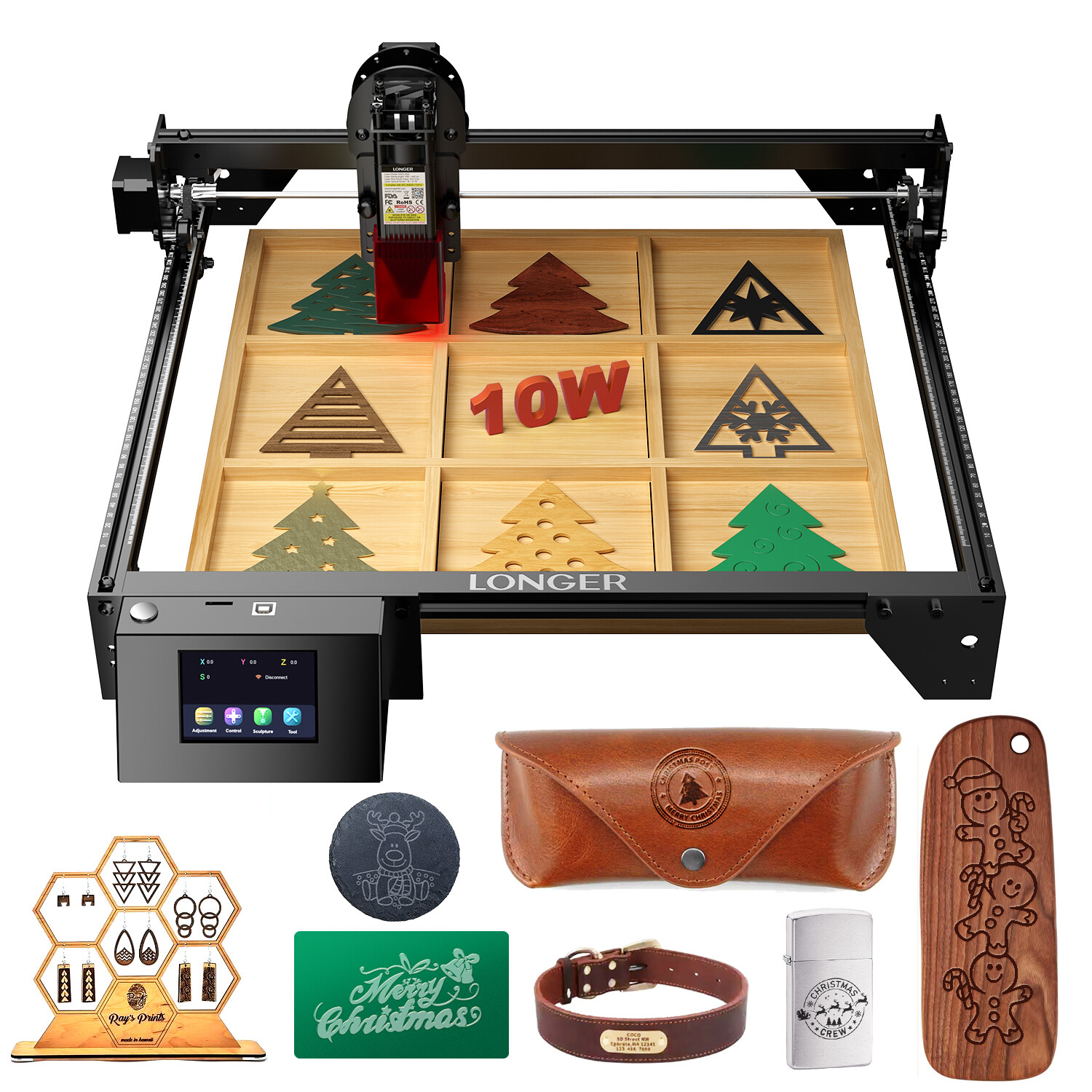 Longer RAY5 10W, Wood and Metal Laser Engraver and Cutter (Ships from USA)