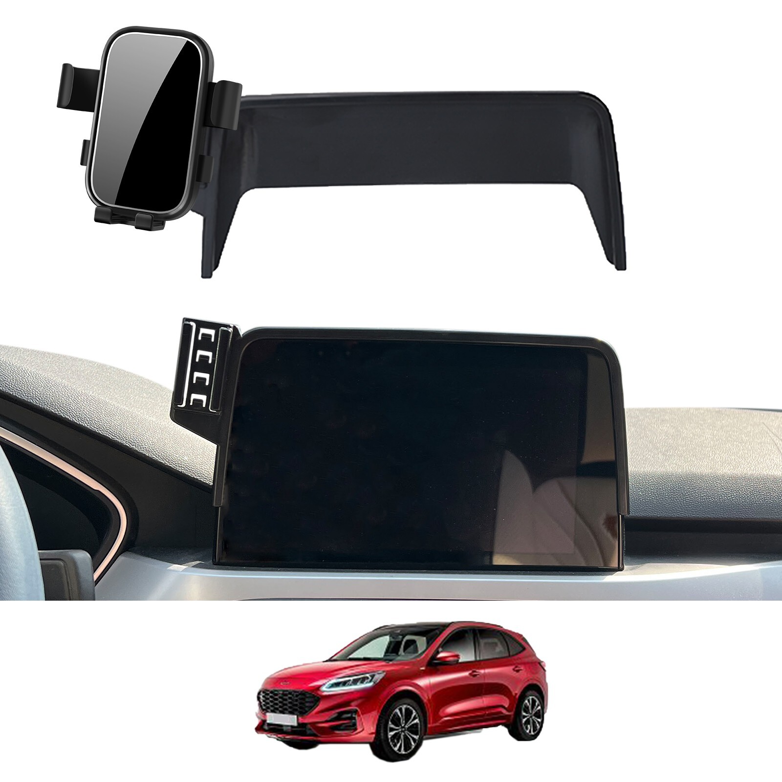 for Ford Kuga MK3 3d 2019~2022 ST-Line (8in) Car Phone Holder GPS Bracket