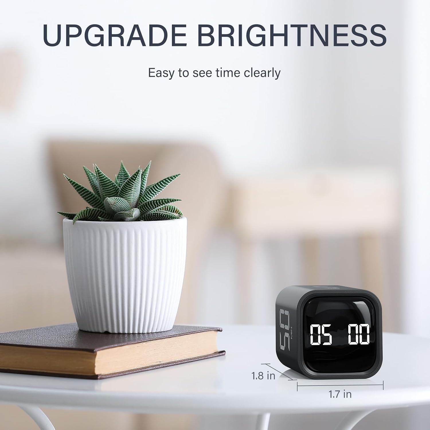 Rotating Pomodoro Timer 5/25/10/50, Desk Productivity Flip Timer, ADHD Tool |...