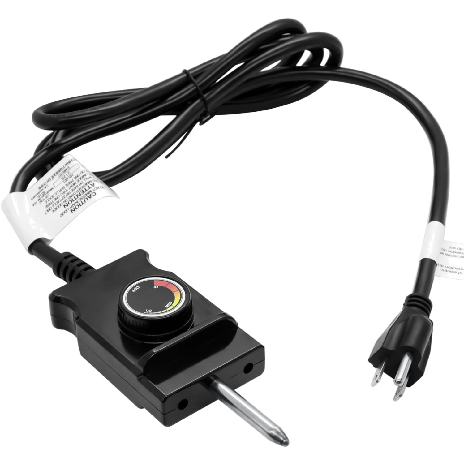 Adjustable Thermostat Controller Probe Cord for Masterbuilt Analog Electric S...