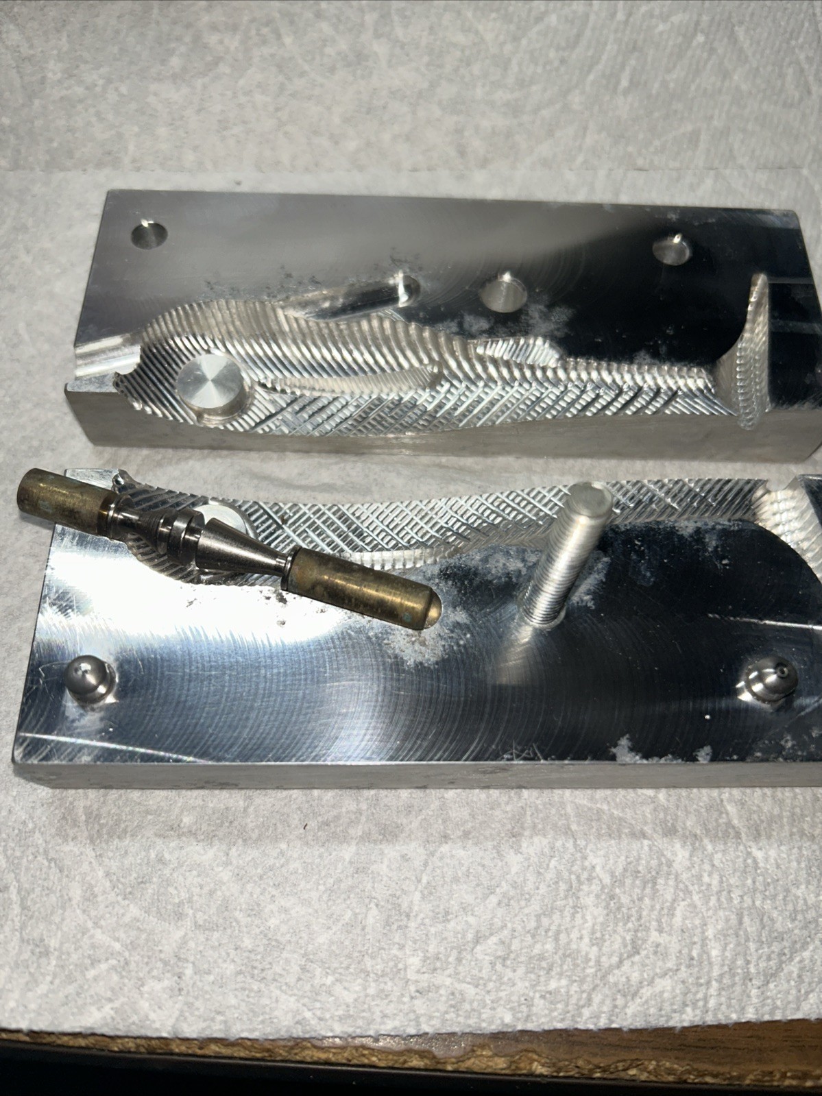 Swimbait Mold - Line Thru, Basstackle 5” Fat Line Thru. Uses BTS Inserts *LOOK*