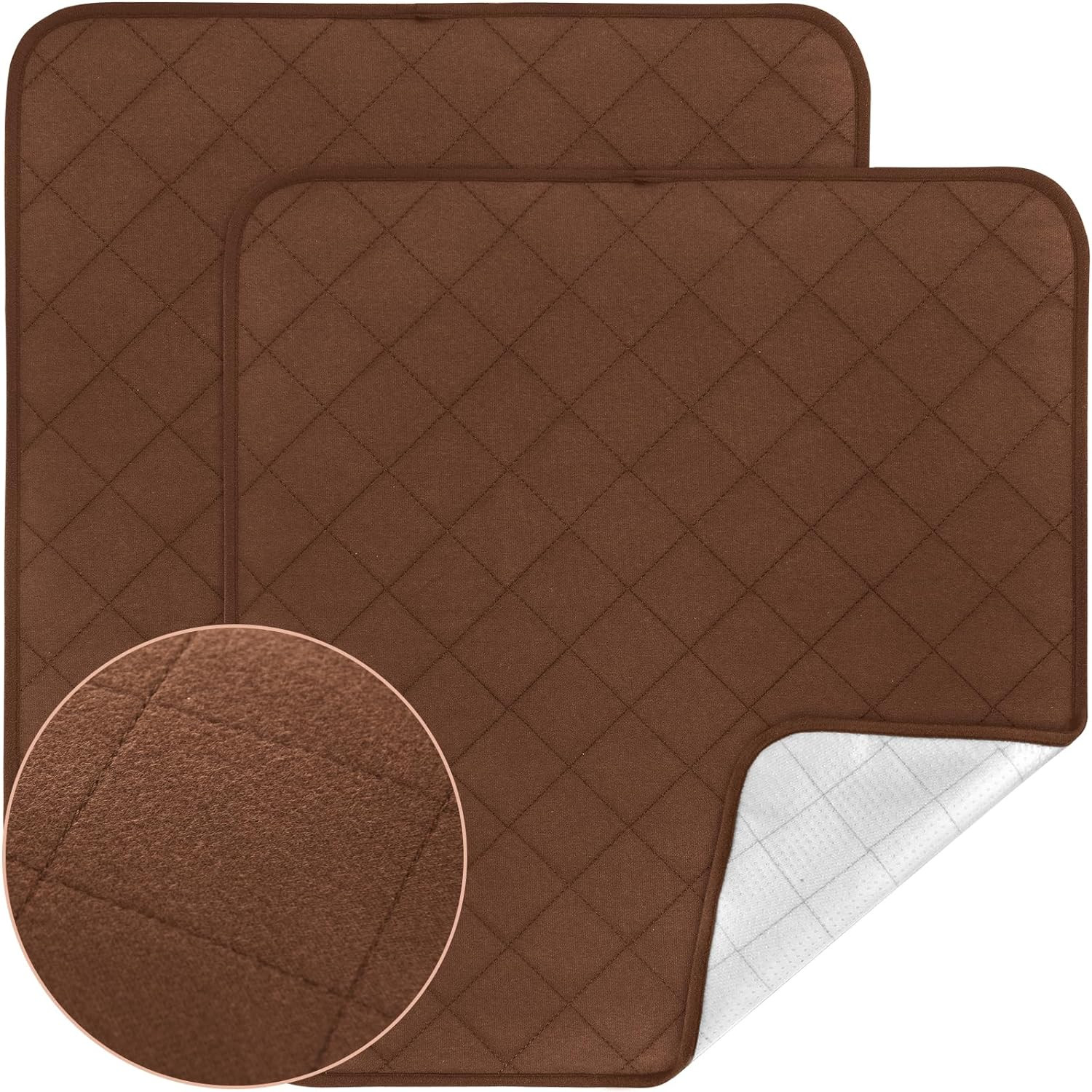 Waterproof Chair Pads for Incontinence Washable, 22" X 21" under Pads for Adults