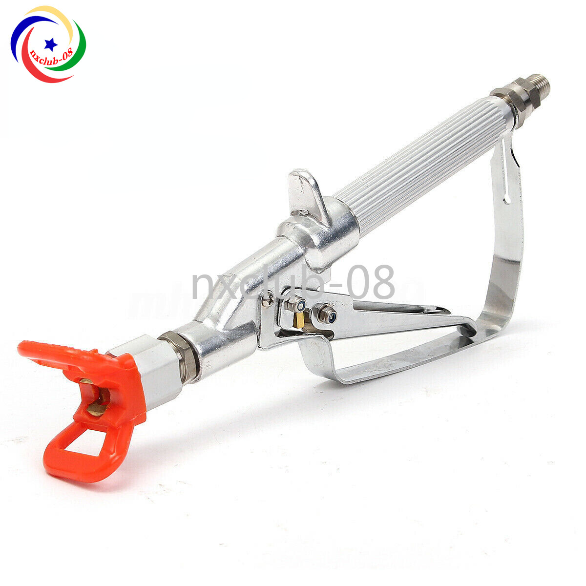 Airless Inline Celling Swivel Paint Spray Gun 3600 PSI With Nozzle Guard new