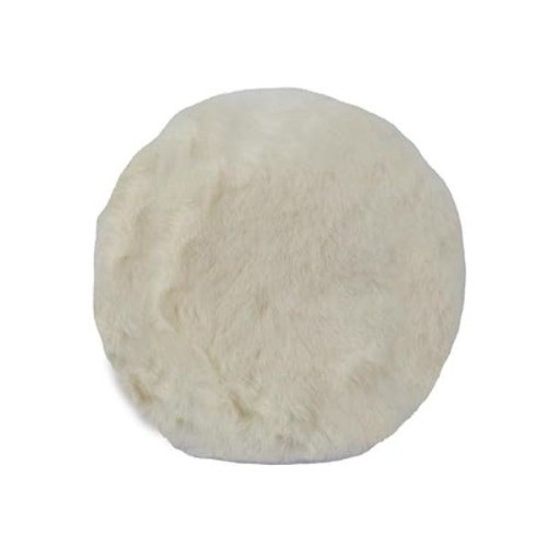 5" Universal Wool Buffing Polishing Pad – 100% Natural Wool with Hook & Loop –