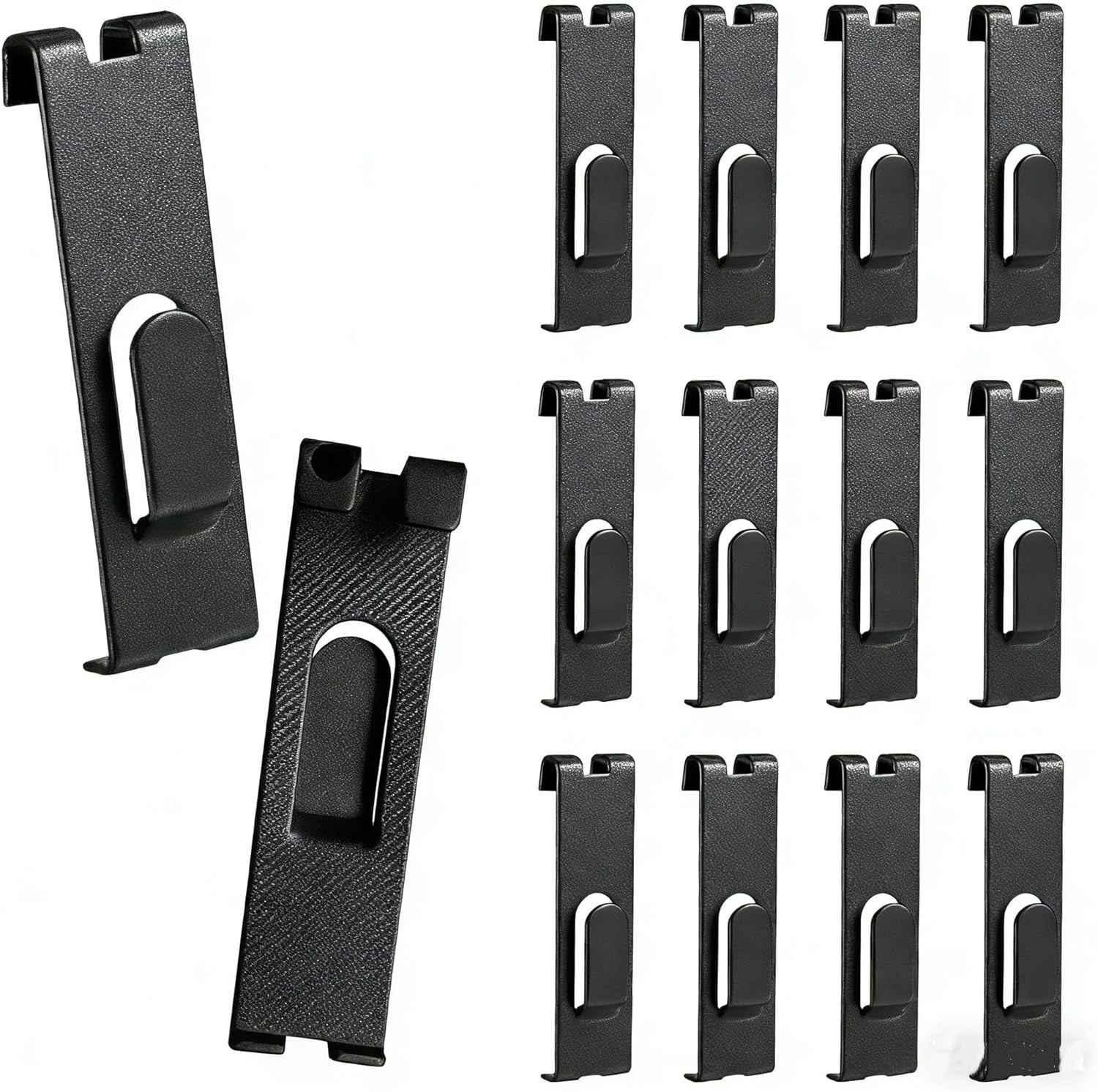 Versatile 15 Pack Grid Wall Hooks - Tool-Free Installation & Space Saver