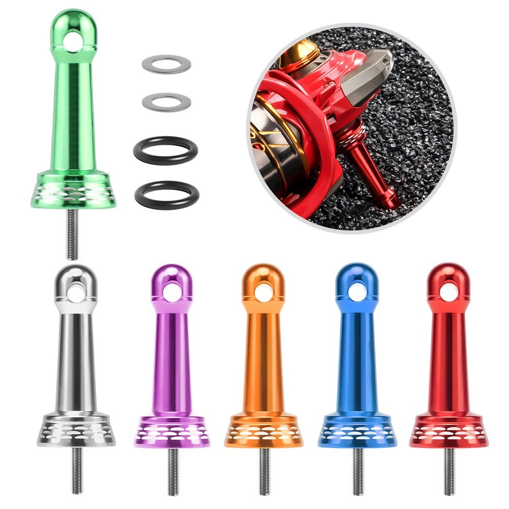 Aluminum Alloy Fishing Reel Stand for Balance and Support DIY Repair Tool