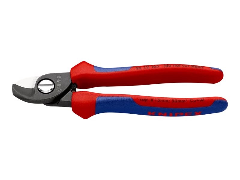 KNIPEX coated cable shear. multi component scissors / knife