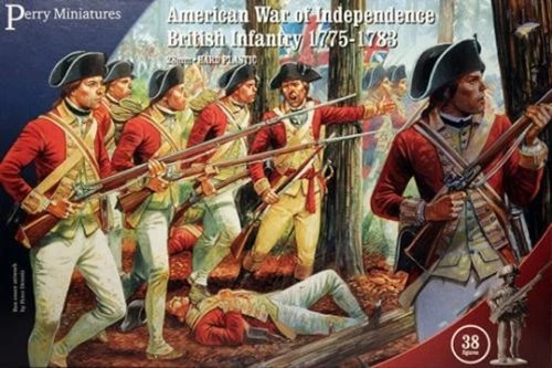 28mm American Revolution: (British) Infantry, 1775-1783 by Perry Miniatures