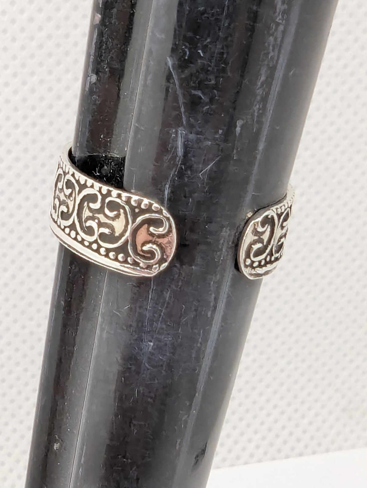 Sterling Silver Toe Ring. Filigree Design. Adjustable Size. 925 Sterling Silver