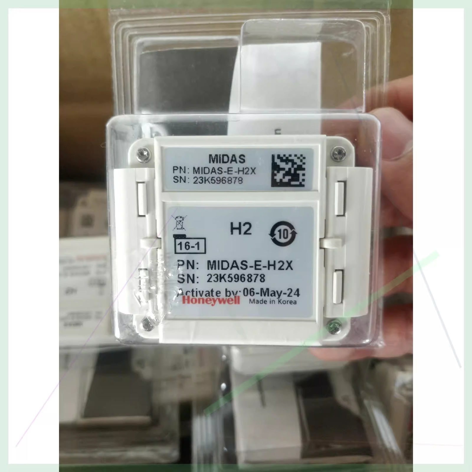 1pcs Honeywell Gas Detector Probe MIDAS-E-H2X